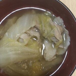 ほかほか豚汁♡冷蔵庫の野菜たちだけでも十分美味しい